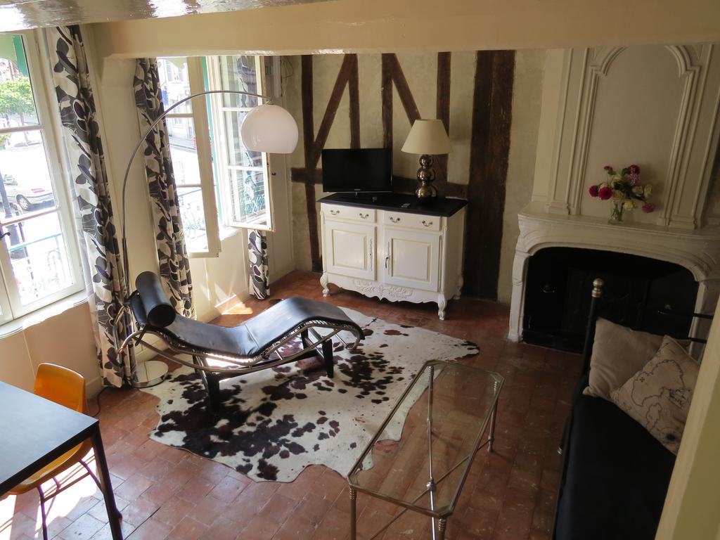 Appartement Le Notre Dame Honfleur Oda fotoğraf