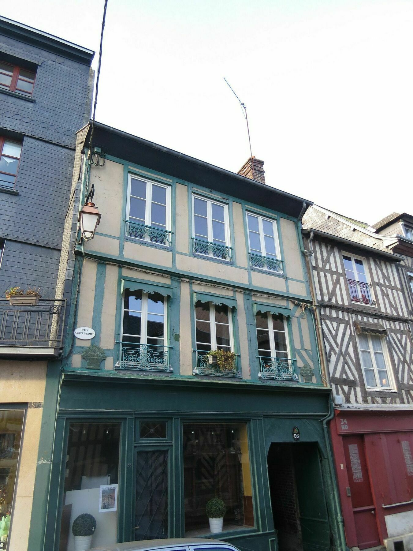 Appartement Le Notre Dame Honfleur Dış mekan fotoğraf